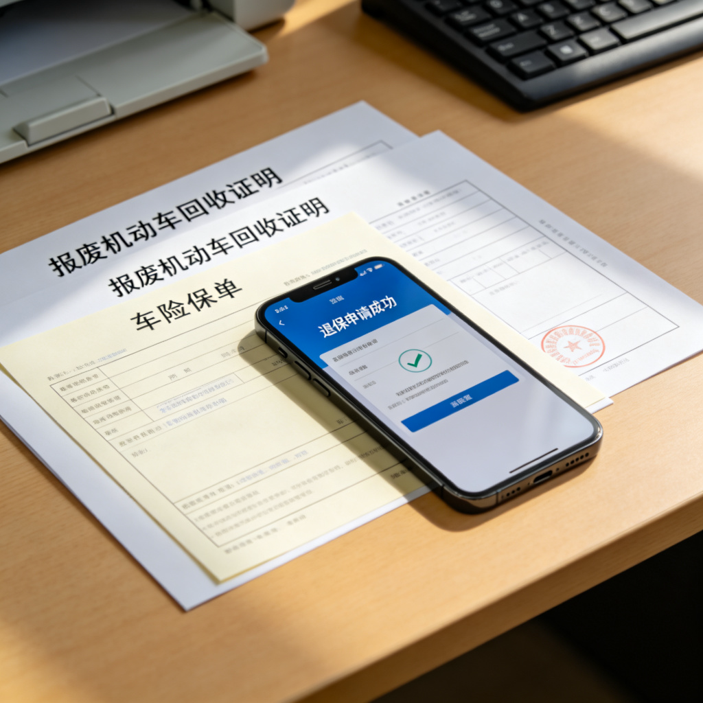 车辆报废后保险能退多少钱？2026年退保流程详解