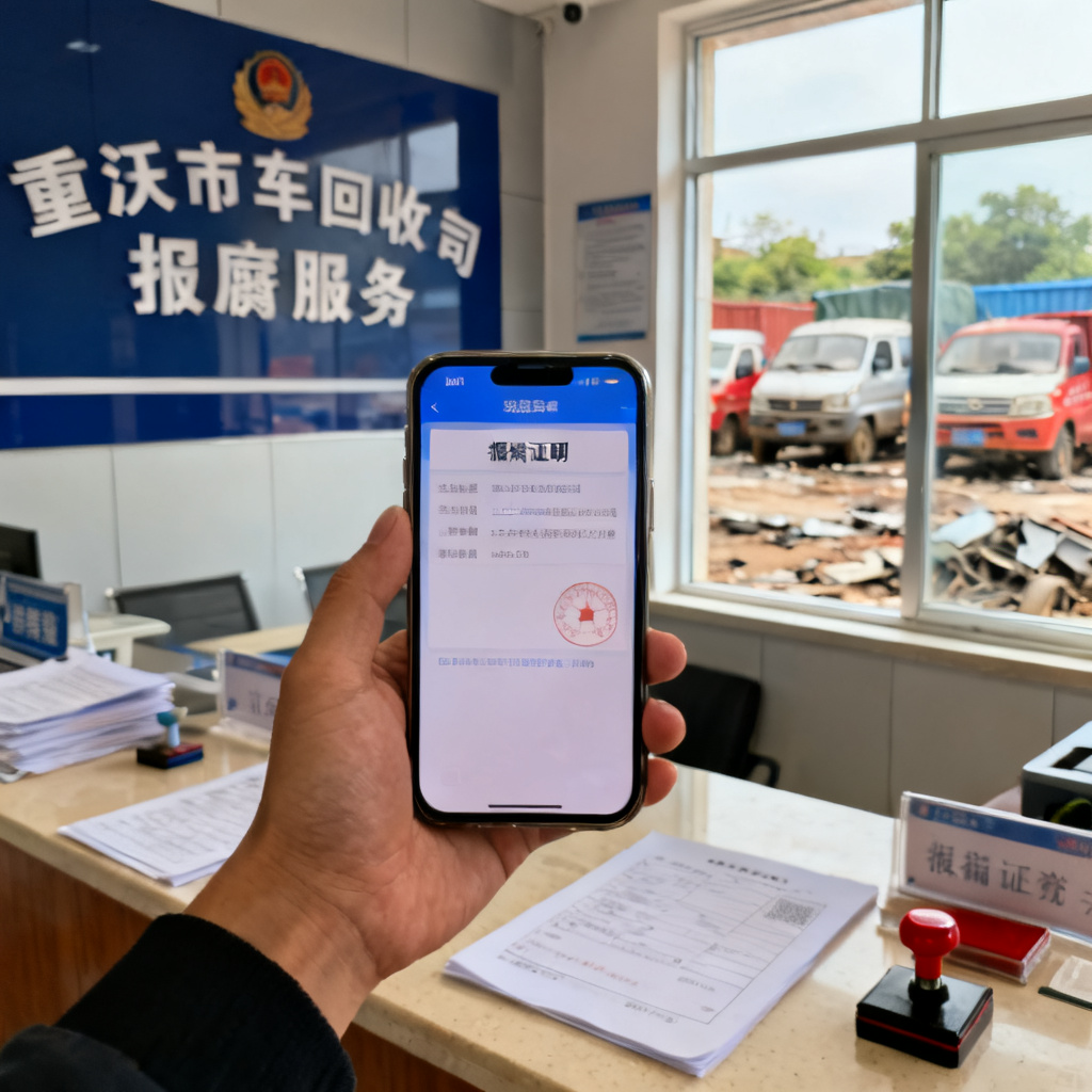 重庆报废车回收后拿到哪些凭证？材料丢失补办指南2026