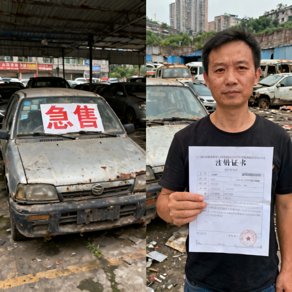 二手车卖不掉直接报废划算吗？2026年重庆车主经济账对比